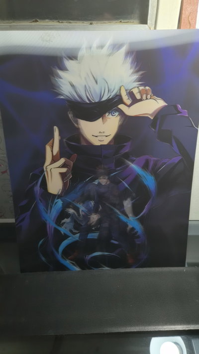 Poster lenticular A3 "JUJUTSU KAISEN" 2 - Gojo