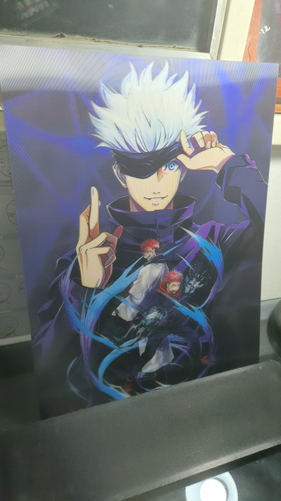 Poster lenticular A3 "JUJUTSU KAISEN" 2 - Gojo