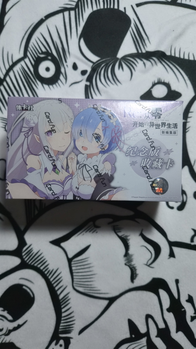 Booster "RE:ZERO"  - Cartas coleccionable OFICIALES CARDFUN