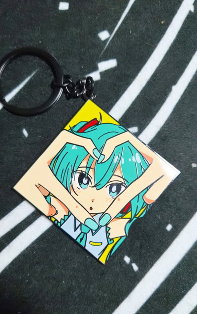 Llavero metal "MIKU" (Promo lanzamiento)