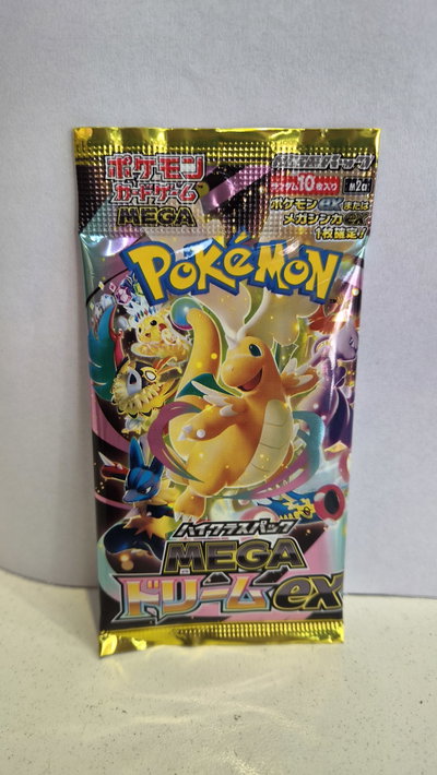 Booster "MEGA DREAM EX" Pokémon (Japonés) - (PROMO LANZAMIENTO)