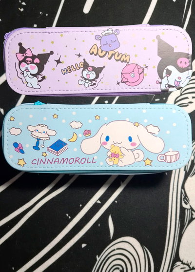 Cartuchera "CINNAMOROLL/KUROMI" Doble piso - 2 variantes