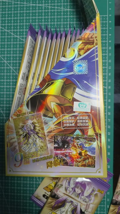 Booster "SAINT SEIYA" V1 - Cartas coleccionable OFICIALES KAYOU