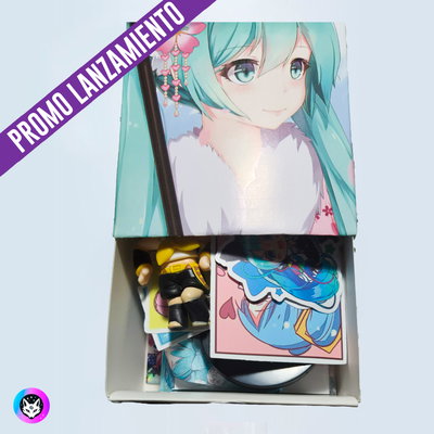 Caja/Box temática "HATSUNE MIKU" V1 - *LEER DESCRIPCIÓN* + REGALO en las primeras 5 cajas