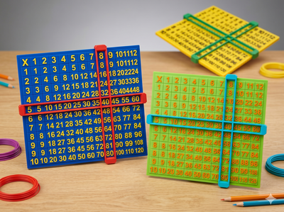 Tabla Pitagórica Interactiva Impresión 3D Educativa