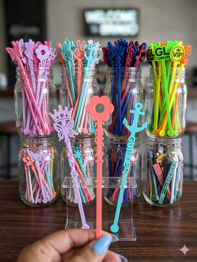 Mezcladores de Bebidas Personalizados 3D