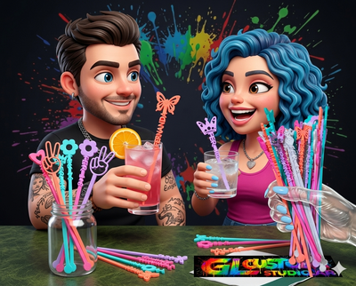 Mezcladores de Bebidas Personalizados 3D