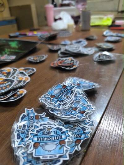 Stickers Personalizados DTF UV
