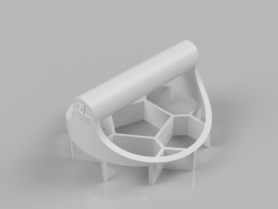 Sello para Pan Forma de Pelota Fútbol 3D