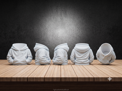 Porta Lápices y Latas Buzo Hoodie Impresión 3D