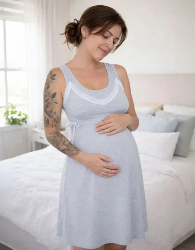 Camisón de lactancia