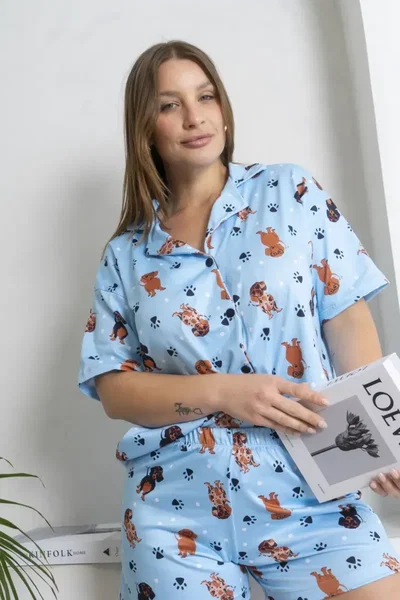 Pijama Camisero Salchis