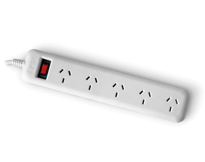 Zapatilla Prolongador 5 Tomas Cable 1.5m Trv Electronics Plg001 Blanco