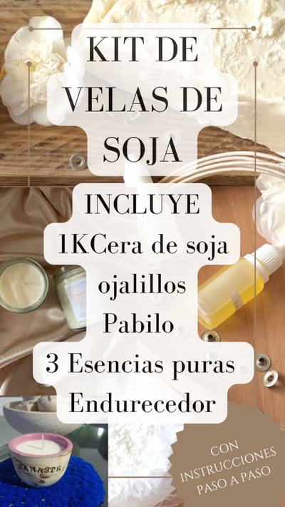 Kits para velas en contenedor 