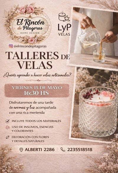 Velas MOLDES  JUNIO