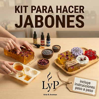 Kits para hacer jabones artesanales 