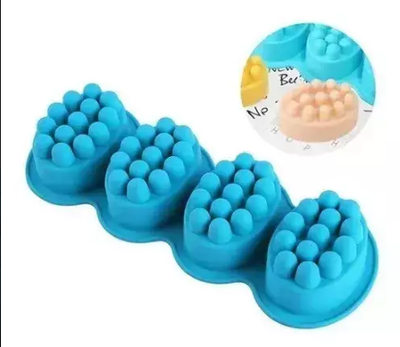 Molde de Silicona Jabones masajeador