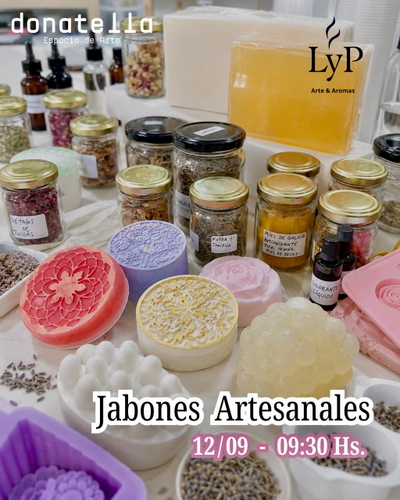 Workshop jabones artesanales septiembre