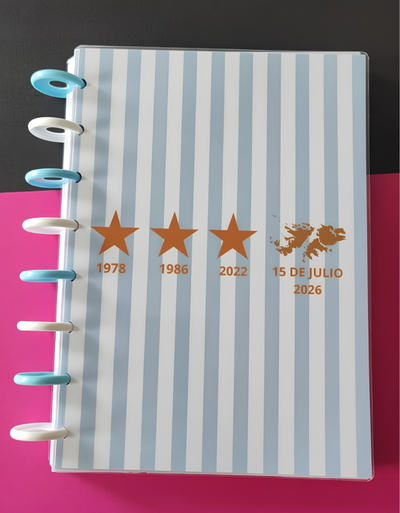 Cuaderno A5 Argentina Sistema De Discos