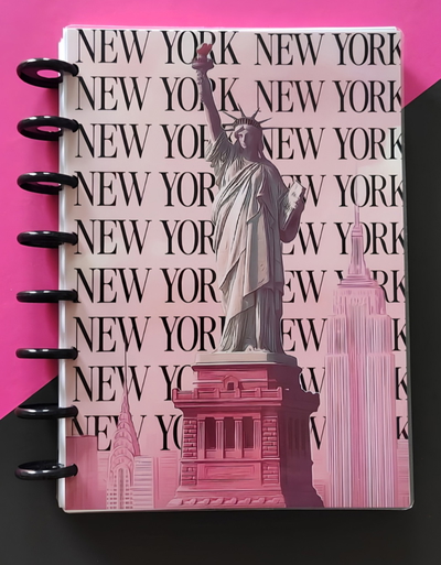 Cuaderno A5 New York Sistema de Discos