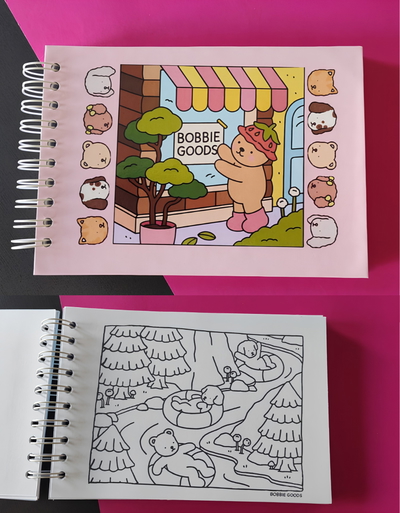 Libro Para Colorear Estilo Bobbie Goods 