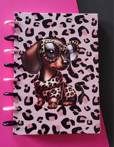 Cuaderno A5 Lady Glam Sistema de Discos 