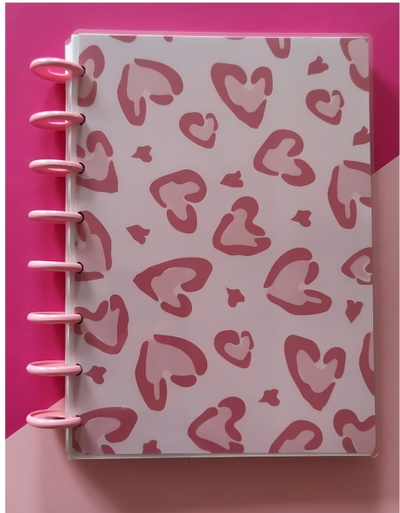 Cuaderno A5 Feline Love Sistema De Discos 
