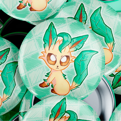 Pin 38mm - Leafeon
