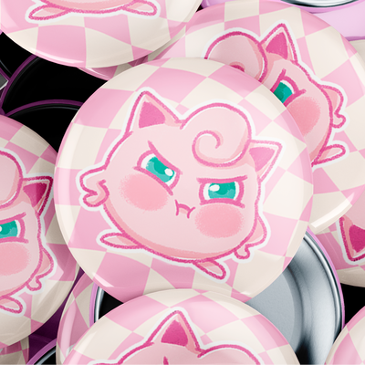 Pin 38mm - Jigglypuff