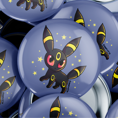 Pin 38mm - Umbreon