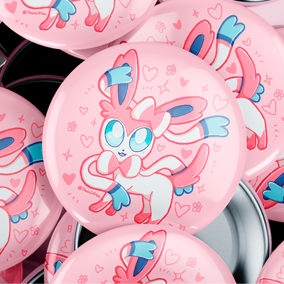 Pin 38mm - Sylveon