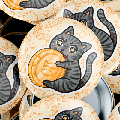 Pin 38mm -  Michi coin