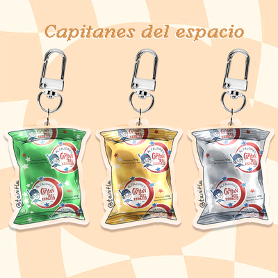 Llaveros - Capitanes del Espacio