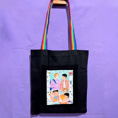 Tote bag - Nick y Charlie - Heartstopper