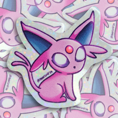 Espeon - Vinilo UV