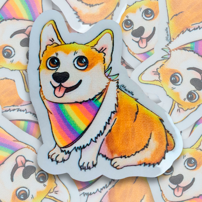 Corgi - Vinilo UV