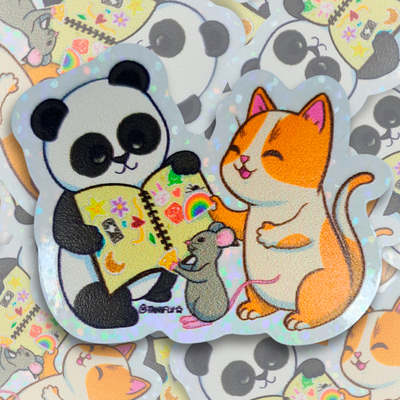 Stickers Friends - Vinilo UV
