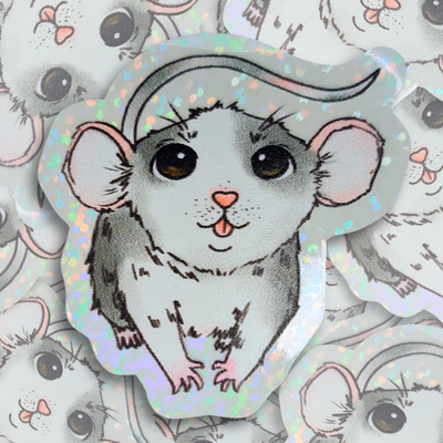 Ratita Cute - Vinilo UV