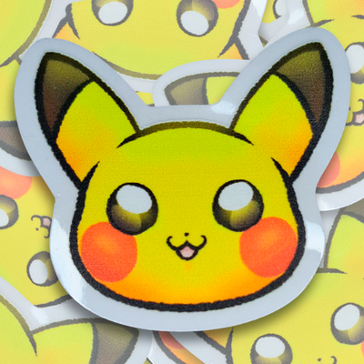 Pikachu - Vinilo UV
