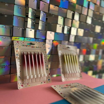 Velas degradé ''Gold''