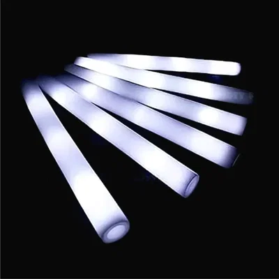ROMPECOCOS CON LUZ LED  BLANCOSx10Unidades