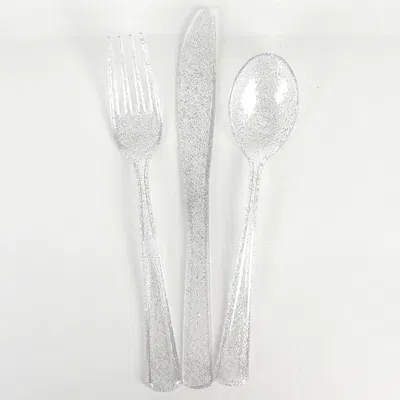 SET CUBIERTOS GLITTER