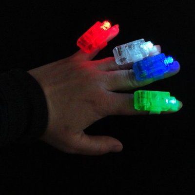 Finger Lights (set  por 4)