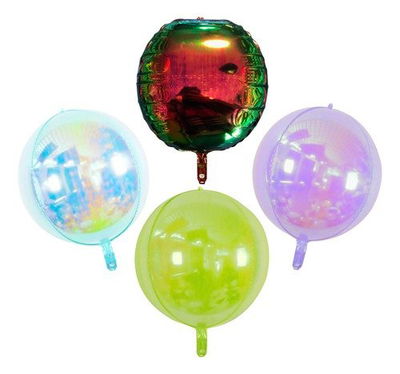 GLOBO ORBZ IRIDISCENTE 22'' X20U