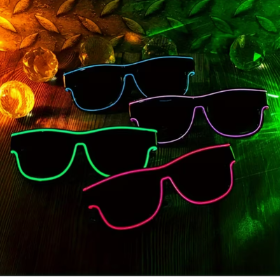 Anteojos Led Risky Premium Colores Neon 