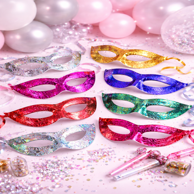 Antifaz ''Holográfico'' x12un surtidos