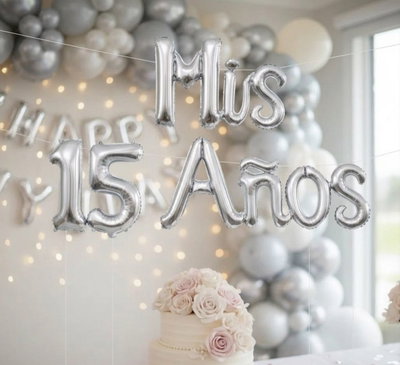 Globos ''Mis 15 años''