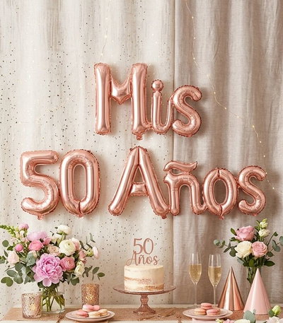 Globo ''Mis 50 años'' 