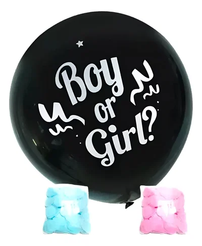 Globo piñata ''Boy or Girl? x2
