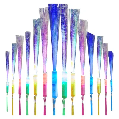 VARITA LED FIBRA ÓPTICA X 10 UNIDADES